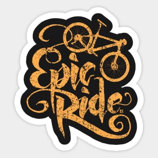 Epic Ride MTB Sticker